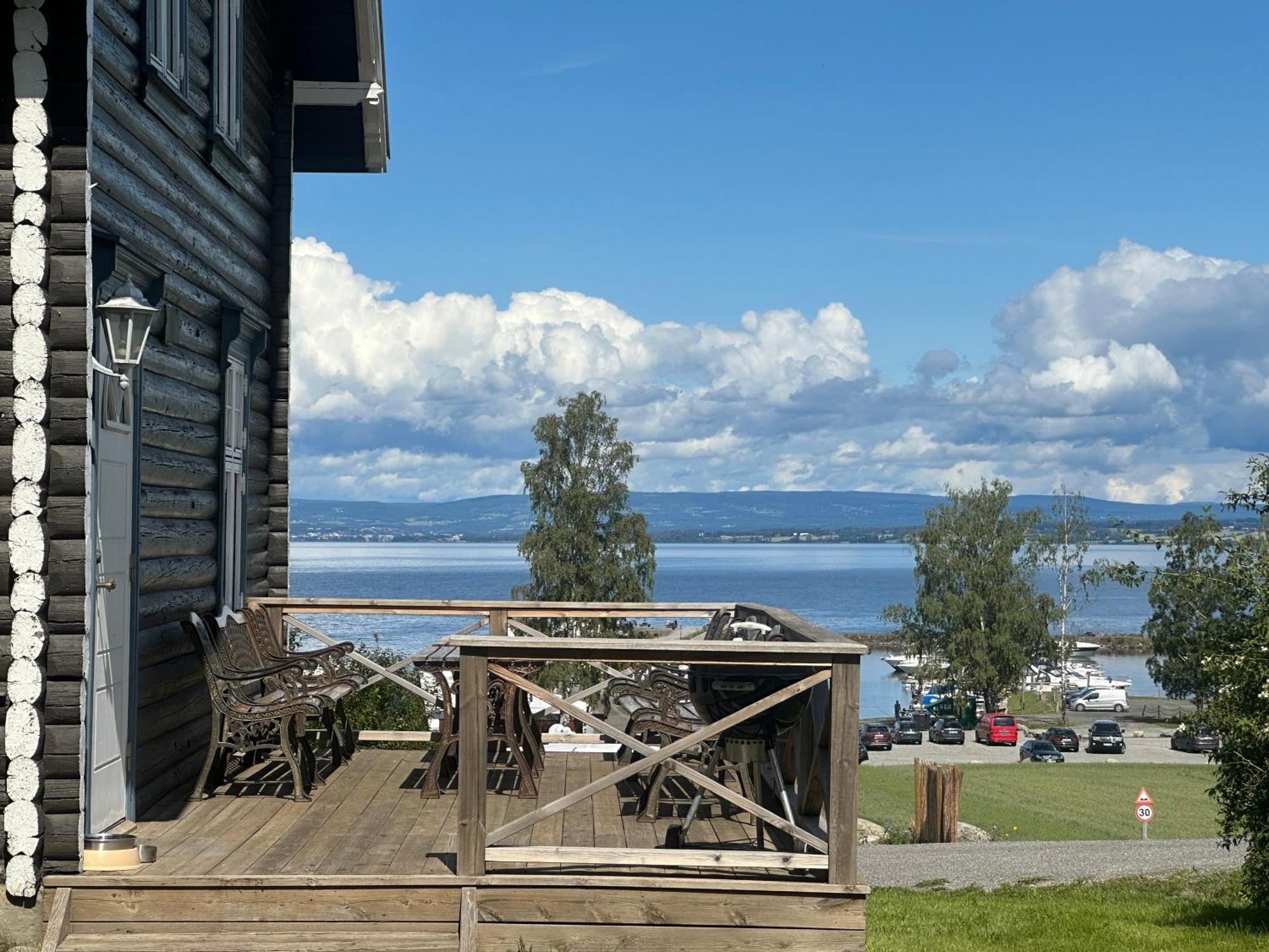 Idylliske Evjua Ved Mjosa Skreia Exterior foto