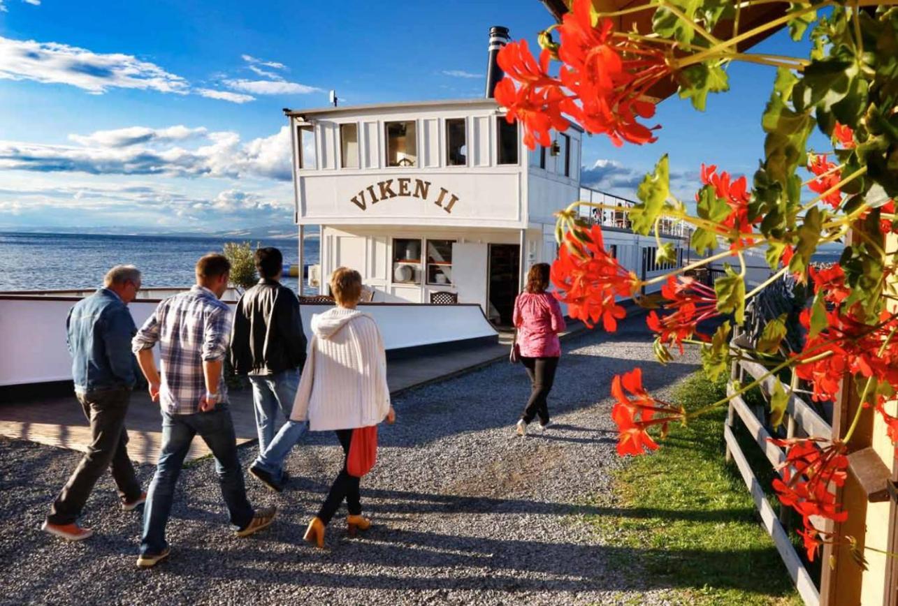 Idylliske Evjua Ved Mjosa Skreia Exterior foto