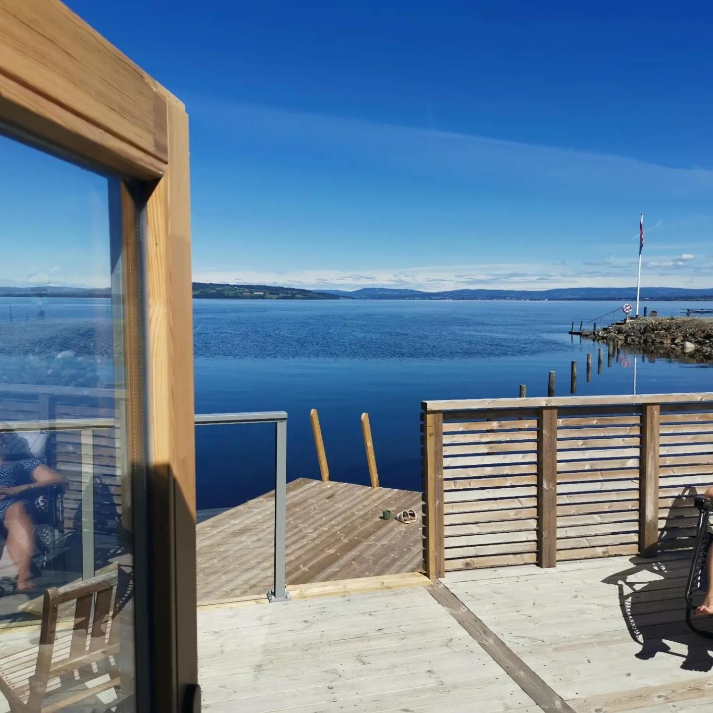 Idylliske Evjua Ved Mjosa Skreia Exterior foto