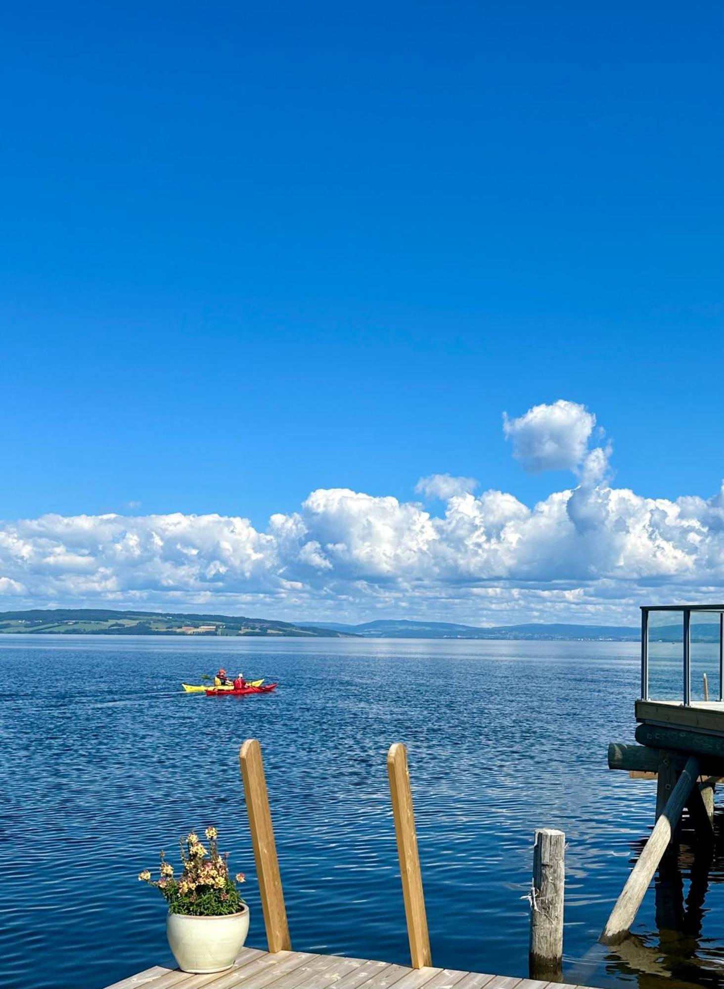 Idylliske Evjua Ved Mjosa Skreia Exterior foto