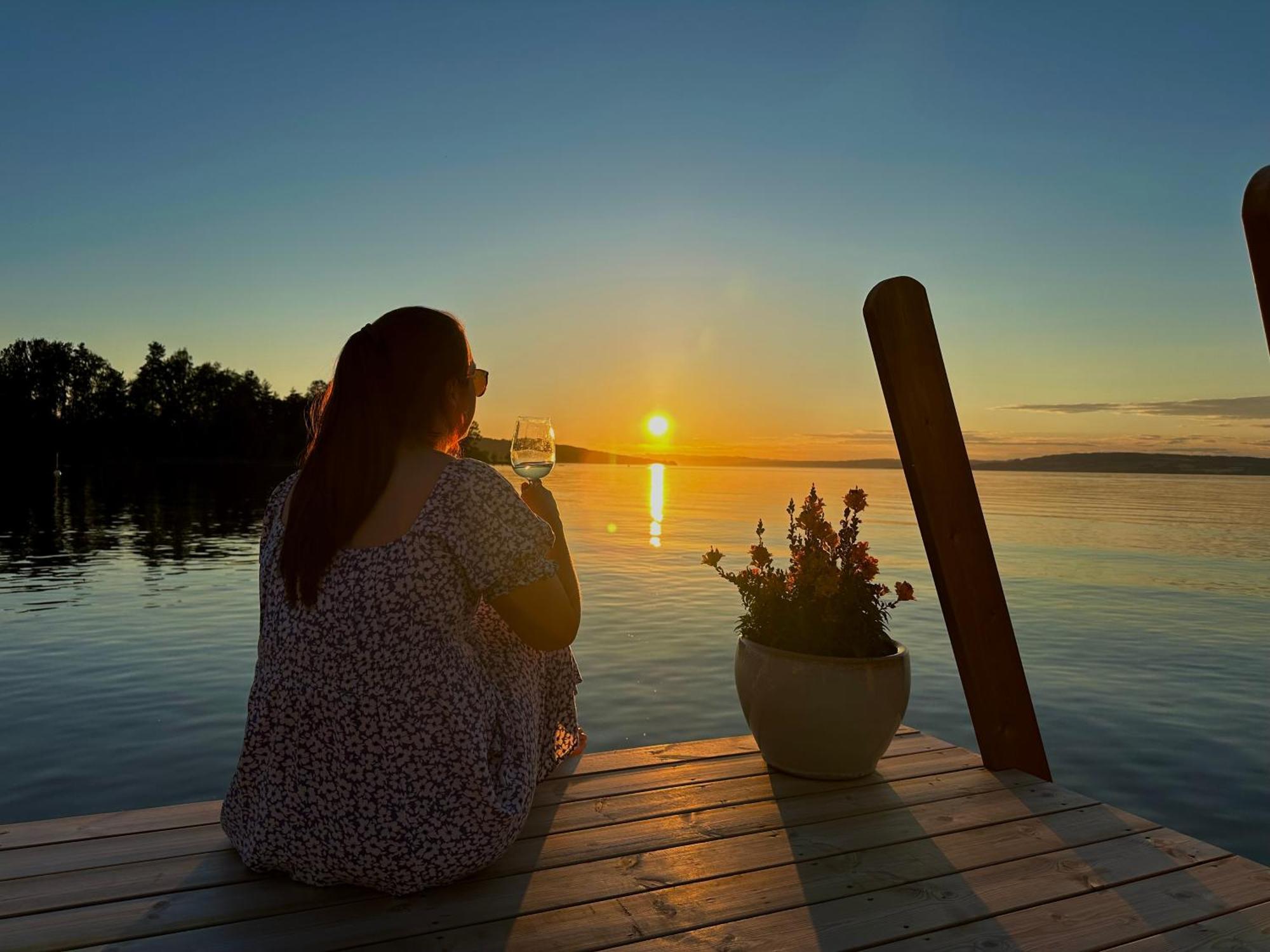 Idylliske Evjua Ved Mjosa Skreia Exterior foto