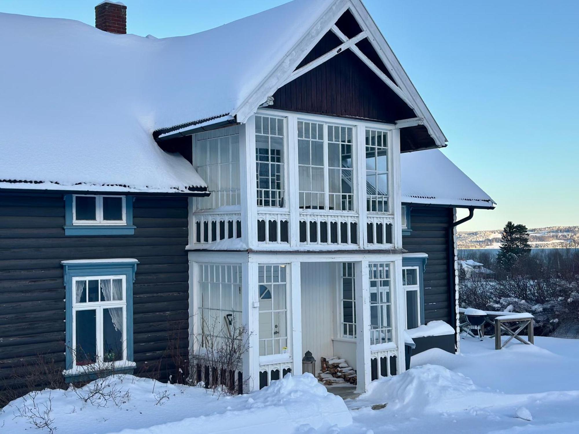 Idylliske Evjua Ved Mjosa Skreia Exterior foto